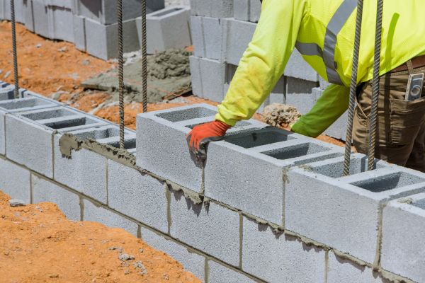 Concrete Blocks Installation in St Louis